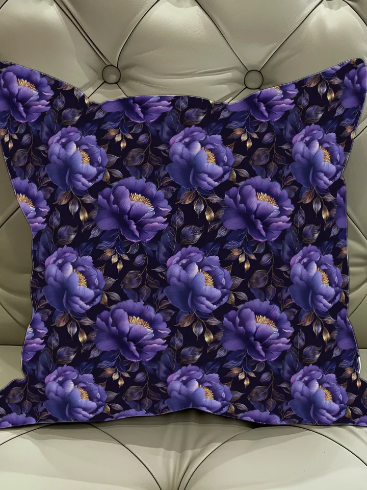 Seamless purple peony flowers pattern, digital paper, mosaic pattern,
abstract floral seamless pattern - repeating pattern, commercial use