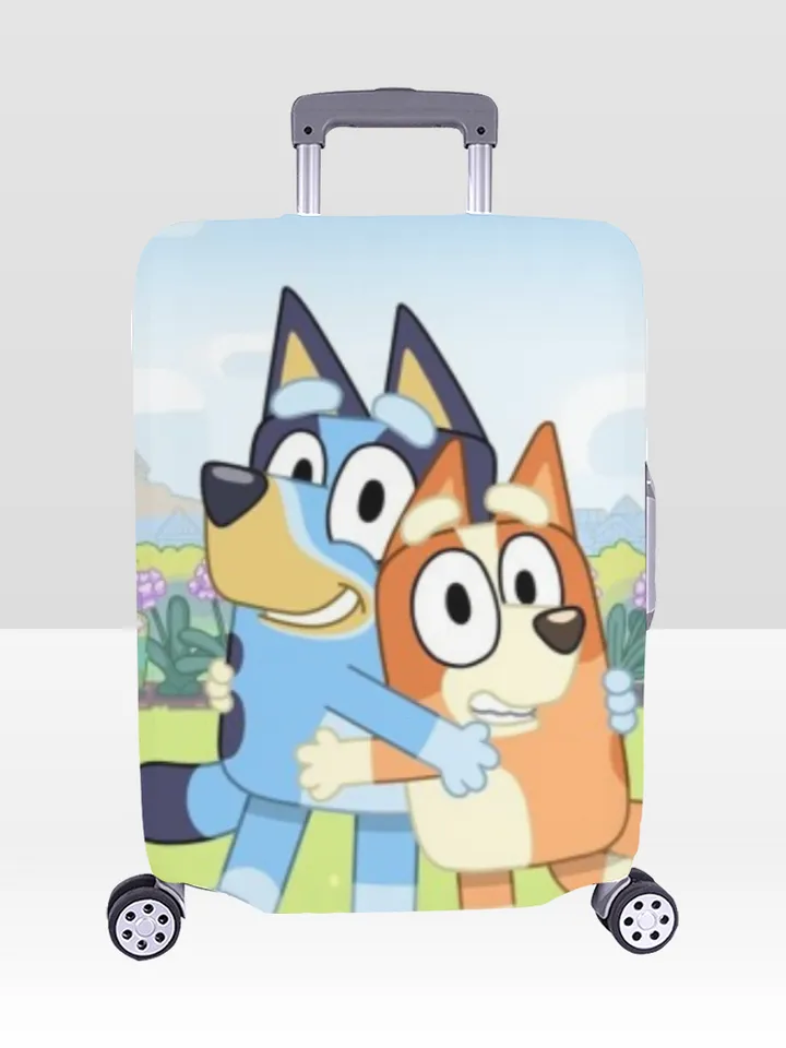 Bluey and Bingo Luggage Cover, Luggage Protective Print Cover, Case Cover