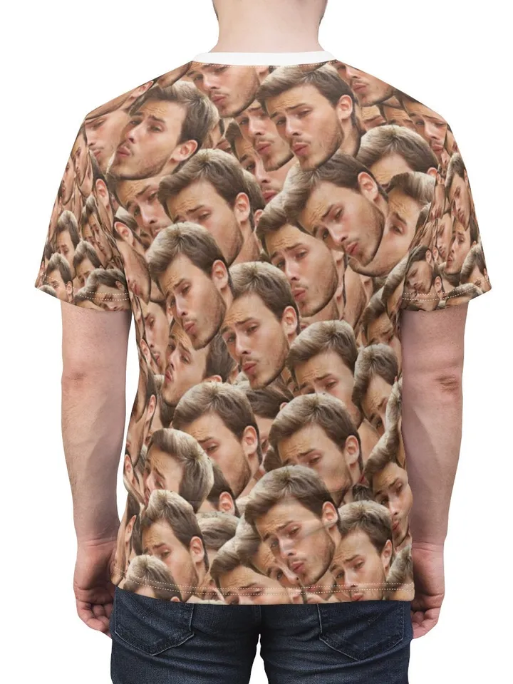 Custom Face Shirt Photo Print - Personalized T-Shirt