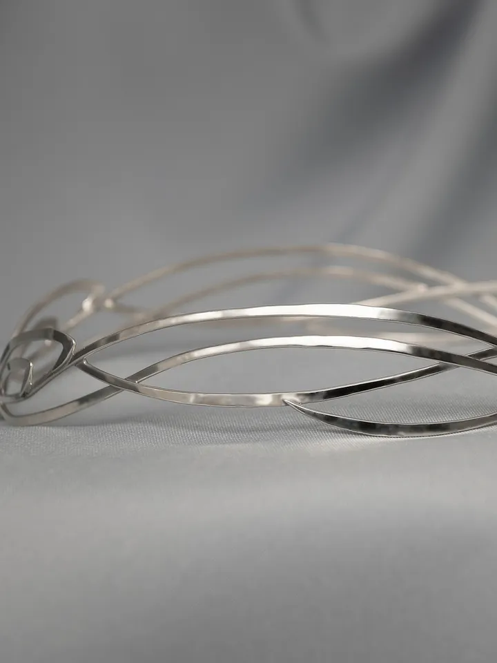 Jewelry for modern elves and fairies Elven style diadem bridal tiara art nouveau circlet Fantasy Fairy Wedding Alira