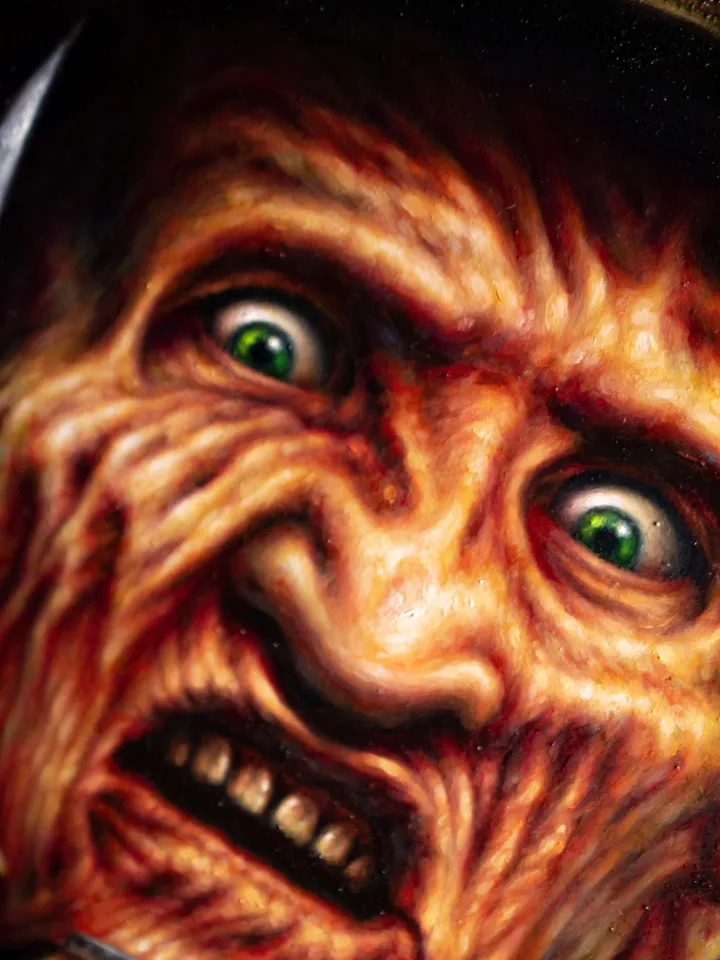 Oil painting Freddy Krueger A Nightmare on Elm Street