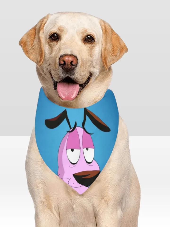Courage The Cowardly Dog Pet Dog Bandana