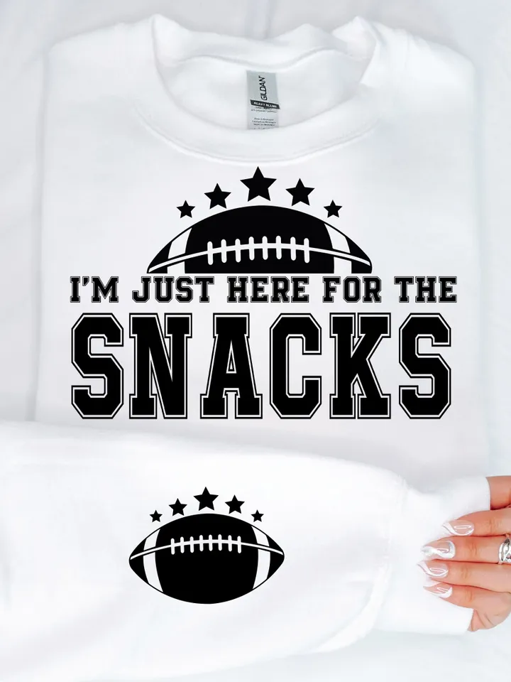 I'm Just Here For The Snacks SVG PNG PDF, Halftime Svg, Football Svg, Funny Football Svg, Team Halftime Svg, Team Halftime Png, Game Day Svg