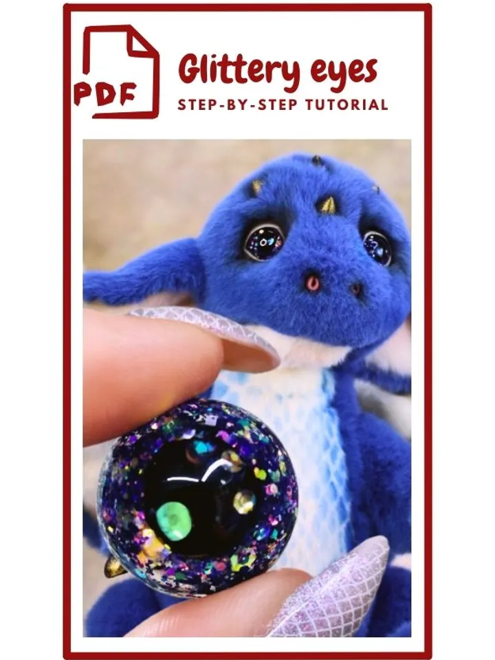 DIY Crystal Eye with Swarovski /Doll Eyes /Craft Eyes/ Resin Eyes/Video + list of references of required materials