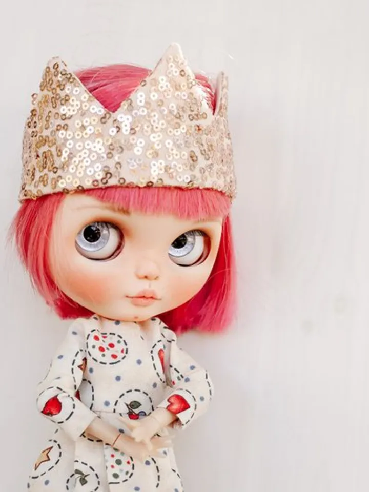 Sequin Crown for Blythe Doll