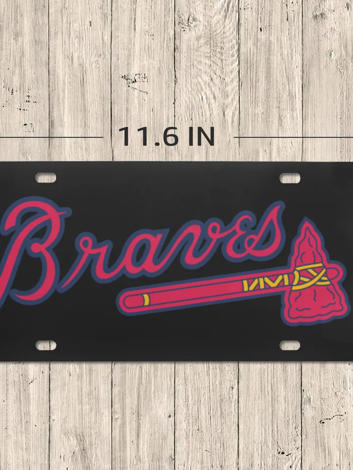 Atlanta Braves License Plate
