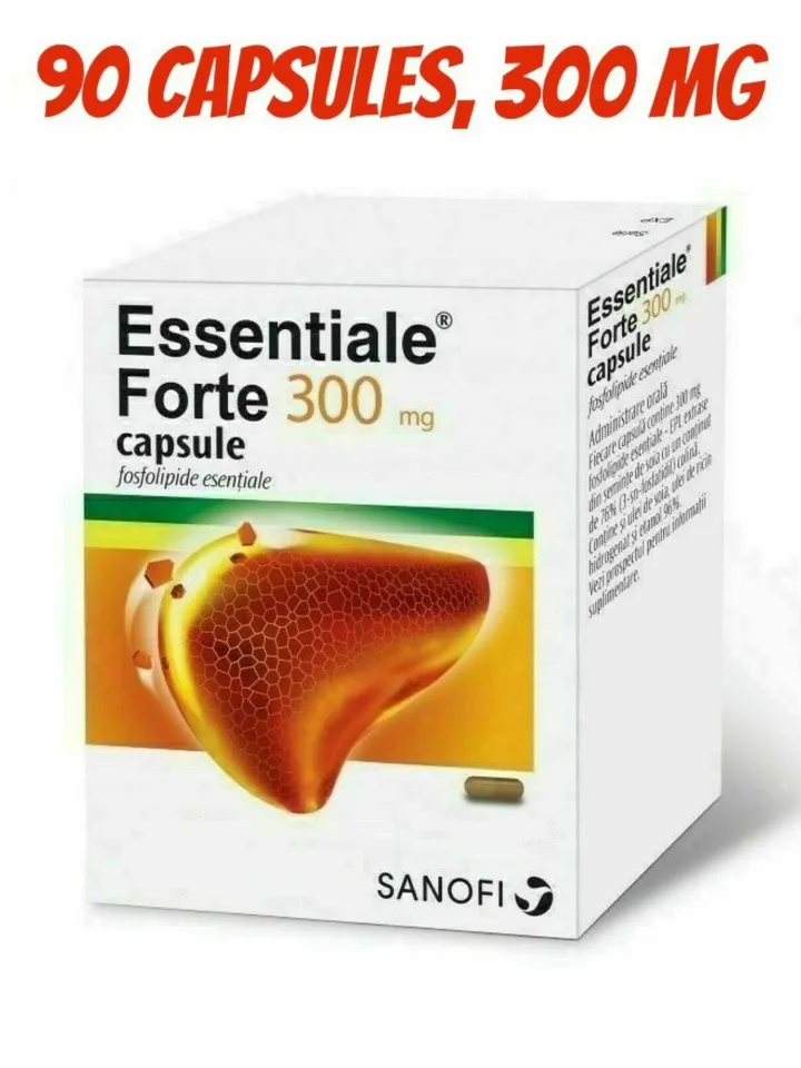 ESSENTIALE FORTE N 300 mg Liver Support Protection SANOFI 90 caps