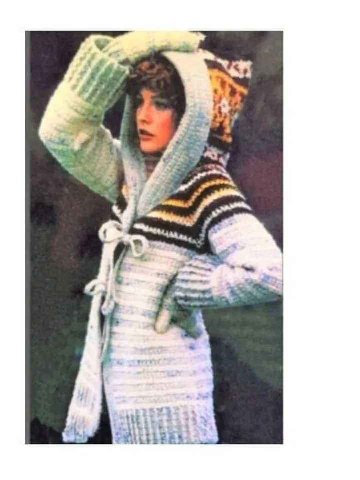 Cardigan crochet pattern, Hooded crochet pattern women cardigans, easy crochet cardigans