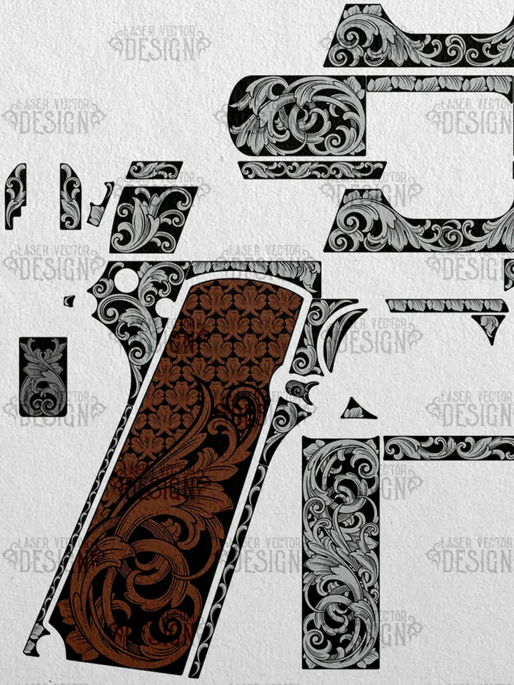VECTOR DESIGN Ruger SR 1911 Scrollwork