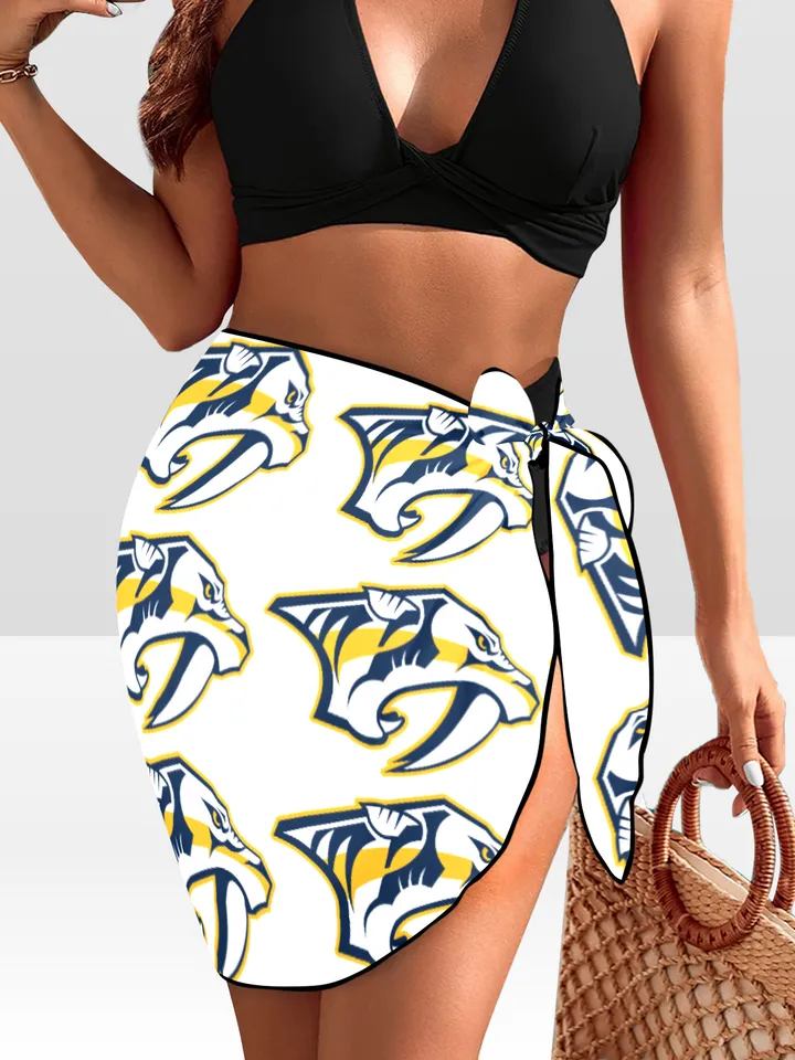 Nashville Predators Beach Sarong Wrap