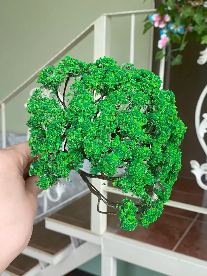 Tree for doll garden. 9.84 inches. Dollhouse miniature. 1:12. Plants for a dollhouse.