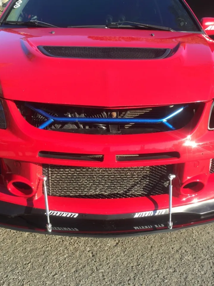 RTP Power Brace Front Member CT9A EVO 7 / 8 / 9 - Lancer Evolution Cusco style