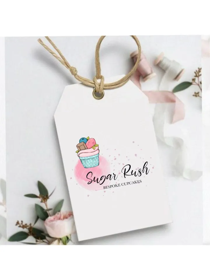Best Cupcake Shop Premade Logo Design, Cupcake logo, Sweets Logo, Cake Designer Logo, Pastry Logo, Sugar Cake Logo, Baker Logo, Baking Logo