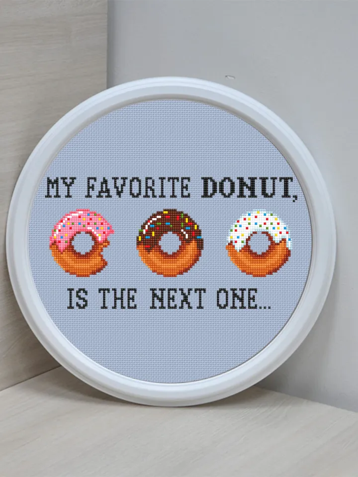 Small food cross stitch pattern download PDF Donuts cross stitch chart, Kitchen beginner stitch, Quick cross stitch quote, Home decor #F8