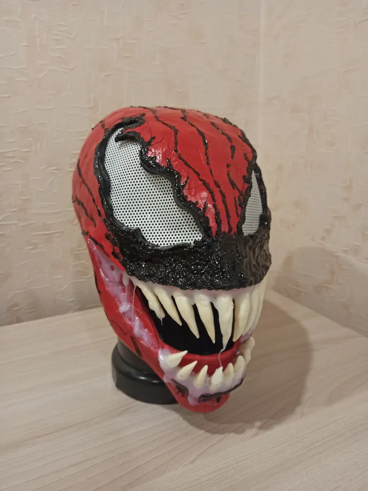Carnage mask / Carnage helmet / Carnage cosplay