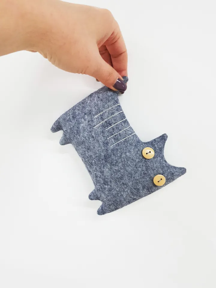 Cat sewing pattern PDF felt animal diy