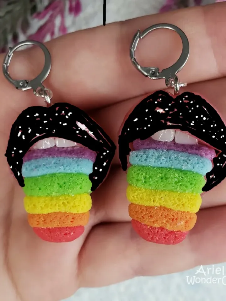 earrings 5 pairs. 50% deposit