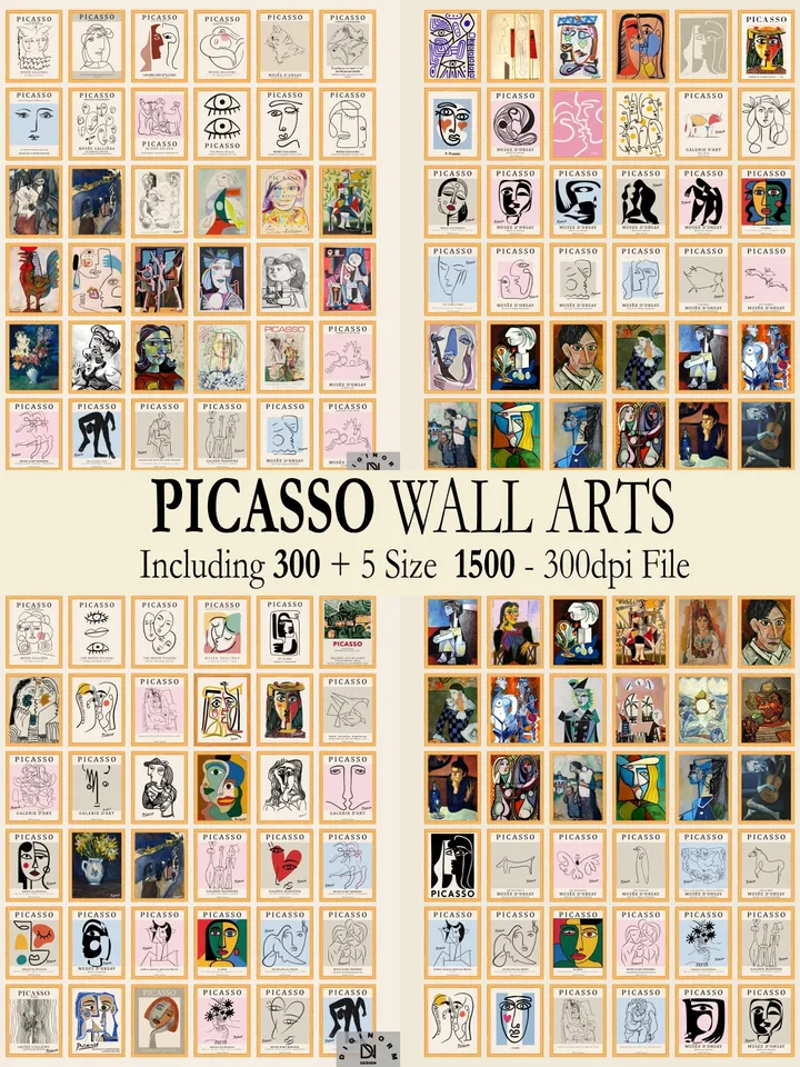 48500+ Gallery Wall Set, Mega Bundle, Bauhaus Wall Art, Boho Poster, Flower Botanical Wall Set, Fantastic poster, Matisse poster, Map Poster