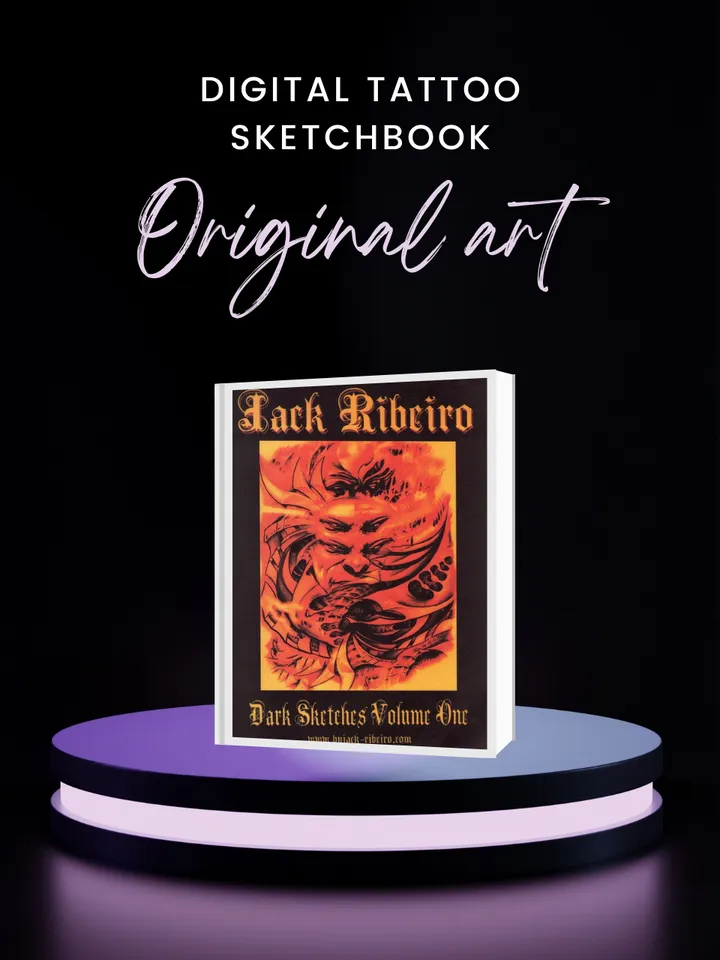 Jack Ribeiro - Dark sketchbook Vol.1