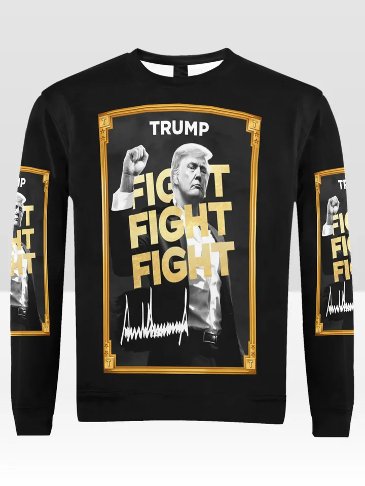 Trump Fight Fight Fight Sweater