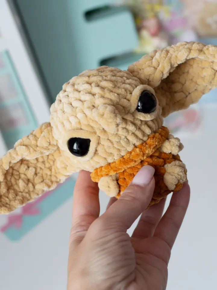 Soft Dobby plush croshet toy Harry Potter
