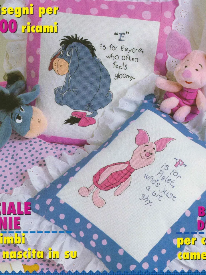 Winnie Pooh and Friends Cross Stitch Pattern Digital Download PDF