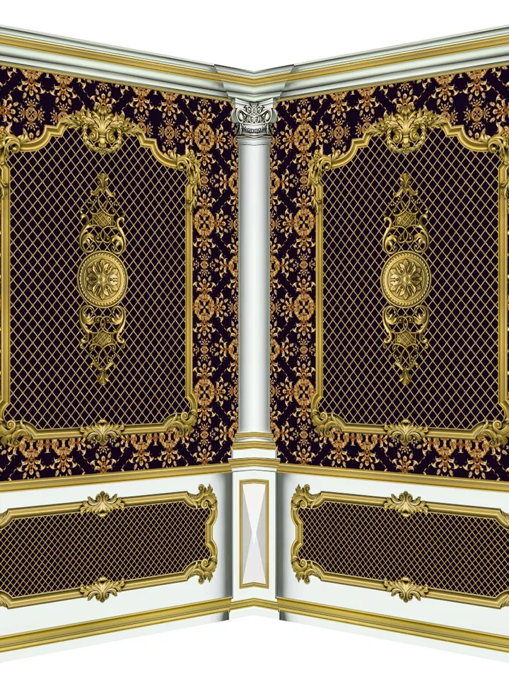 Wallpapers- Set 17-v12 | Printables for Dollhouses and Unique Miniature Projects | Digital Downloads | in Scale 1/12th