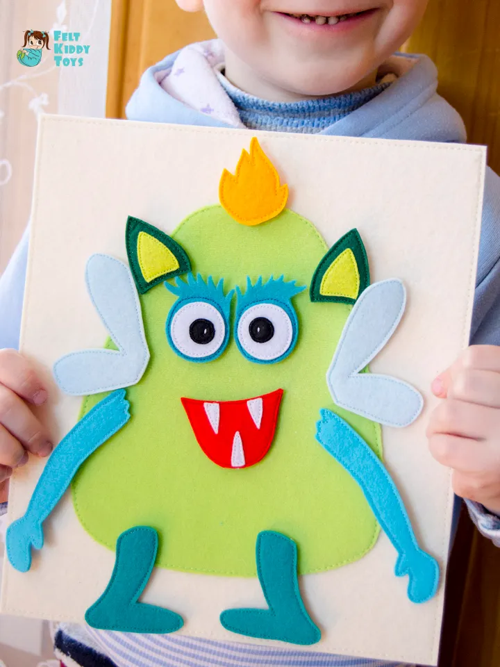 Make a monster toy, monster constructor