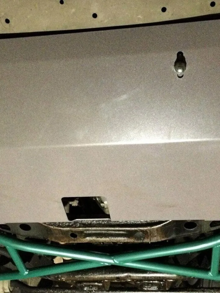 RTP Spar brace with engine protection for BMW e34 Crossbar