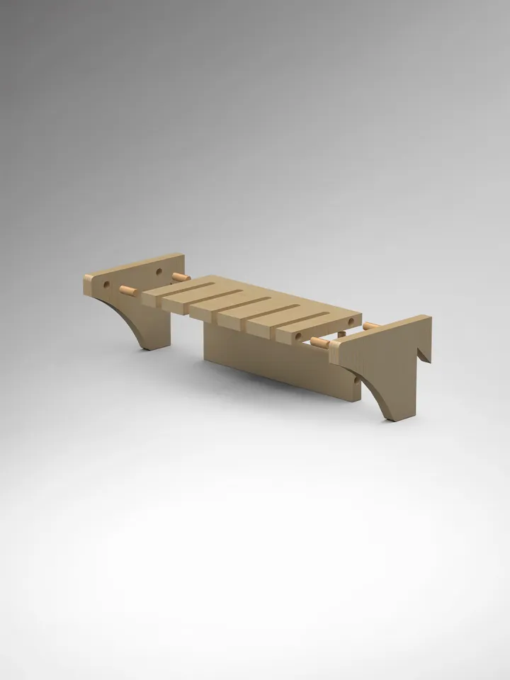 Clamp Rack Plans (PDF, SVG) for Workshop – DIY French Cleat Storage System