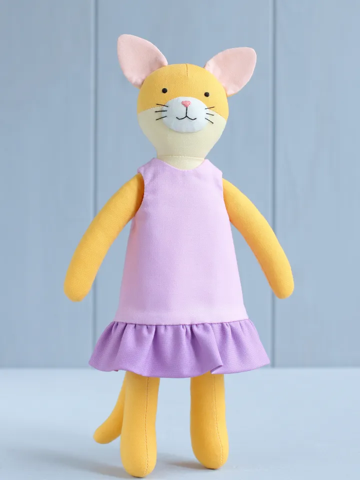 PDF Dresses for Large Doll Sewing Pattern