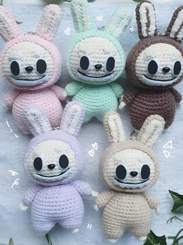 Amigurumi Labubu Crochet Pattern | Crochet Labubu Pattern | Labubu Doll Crochet | Labubu Crochet Pattern | Labubu Plush | Kids Toy Pattern