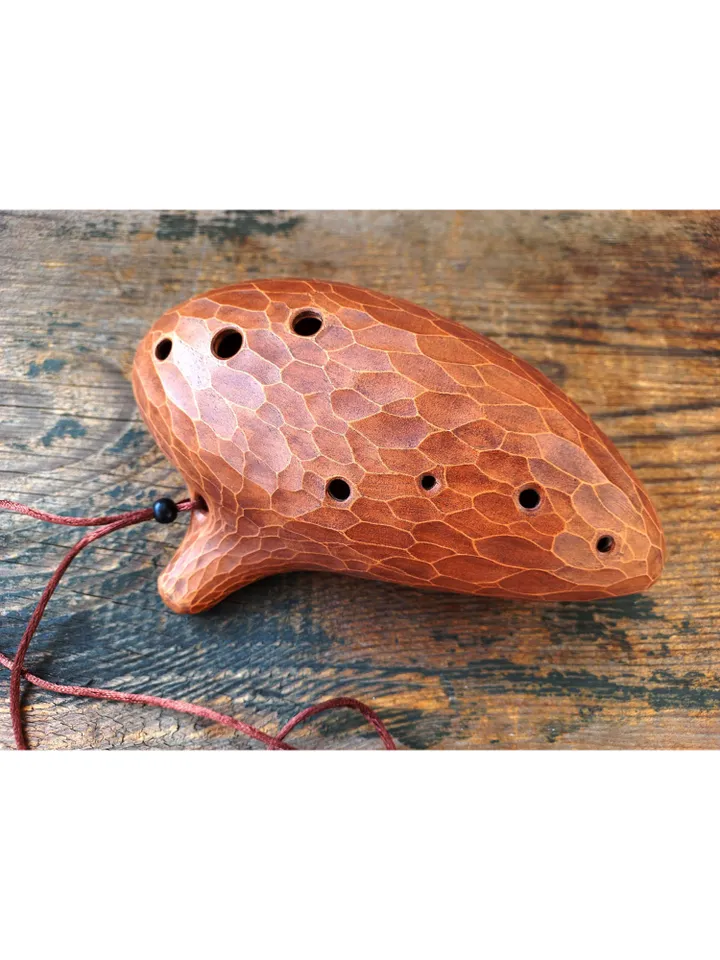 Ocarina bass "Taiga"/ natural major / ceramic flute