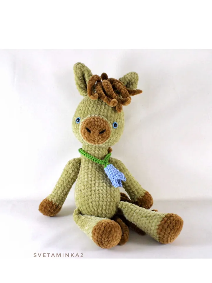Crochet Horse Pattern. Horse Amigurumi Plush Toy Pattern. Digital Download. PDF.