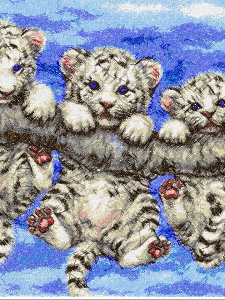 Irbis photo stitch Machine Embroidery Design