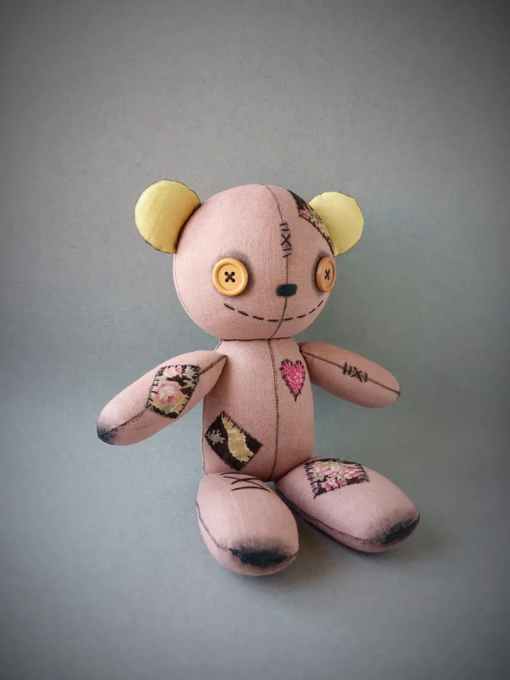 Handmade Creepy Cute Bear