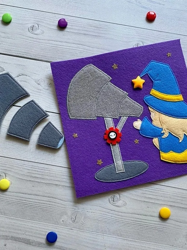 Science Quiet book pattern PDF & Tutorial pages, Felt book pattern svg, Quiet book ideas, Sensory toys, Pdf felt sewing pattern for toddler