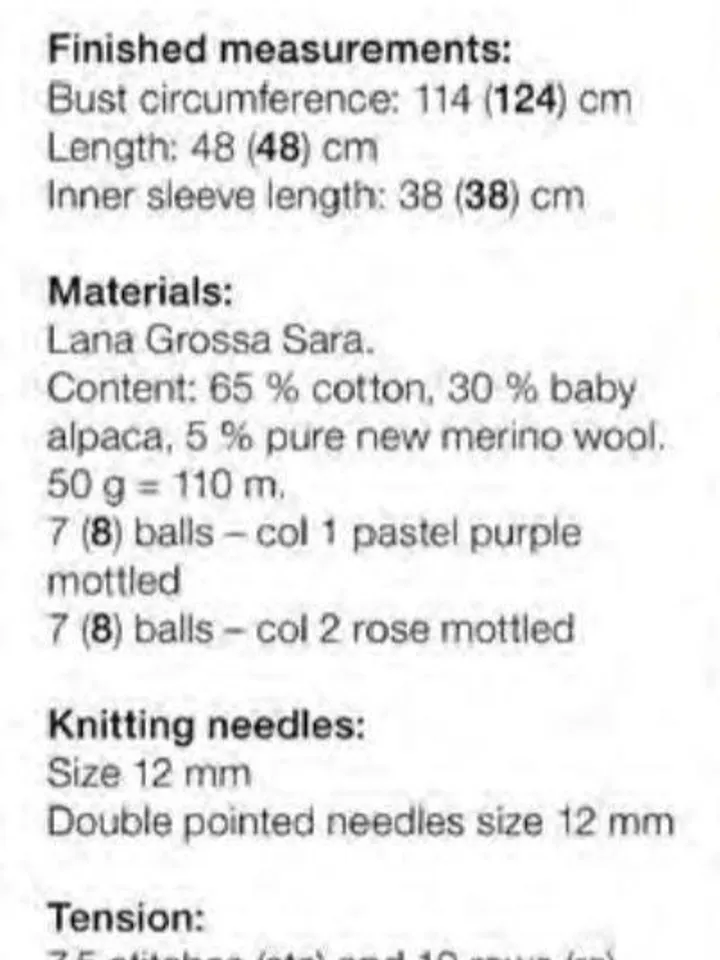 Sweater knitting pattern, jumper pattern, women easy pattern, short sweater pattern, aran sweater pdf instant download