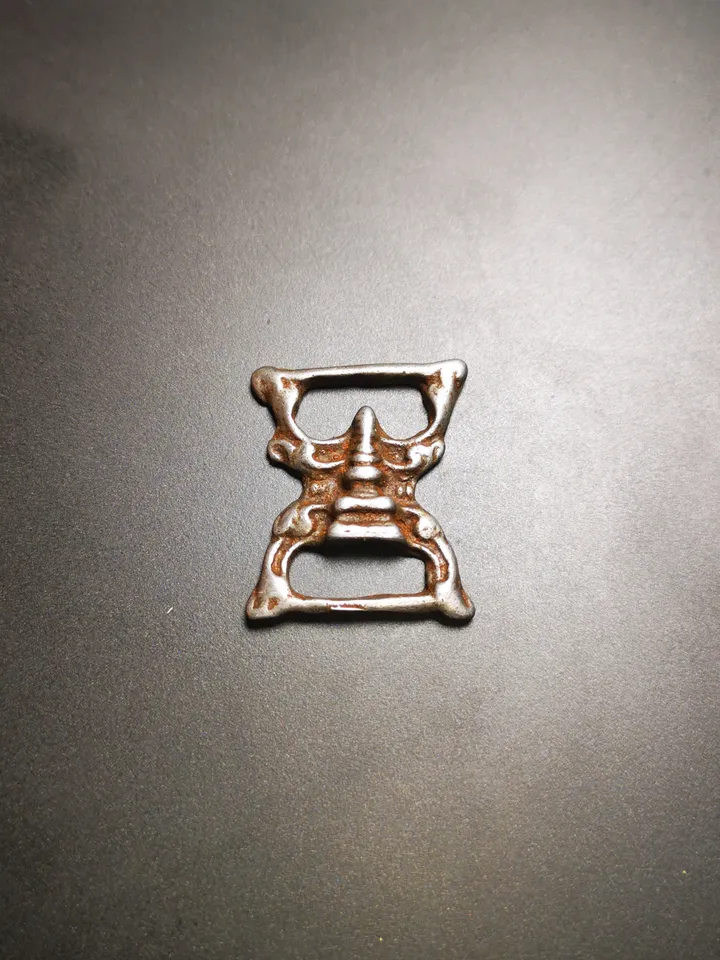 Gandhanra Handmade Scripture Book Buckle,DIY Buckle for Book,Belt,Made of Cold Iron