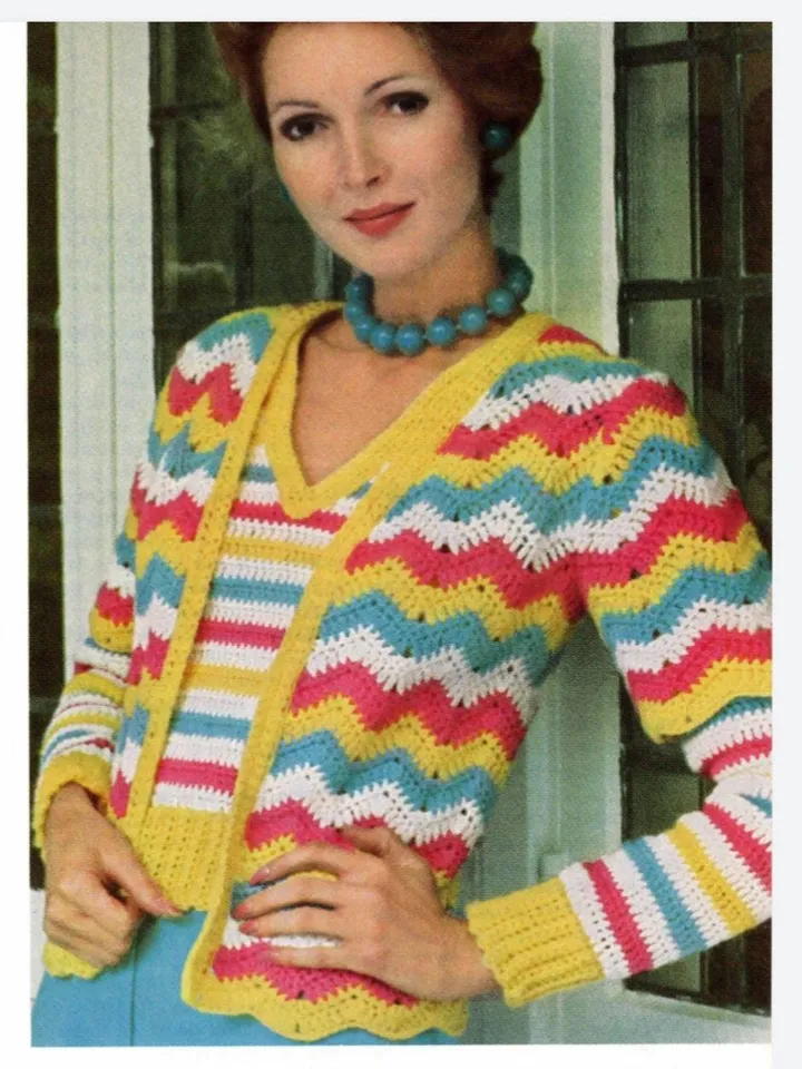 Crochet pattern sweater, top Pattern crochet, pullover women pattern, short sleeve cardigan pdf instant download