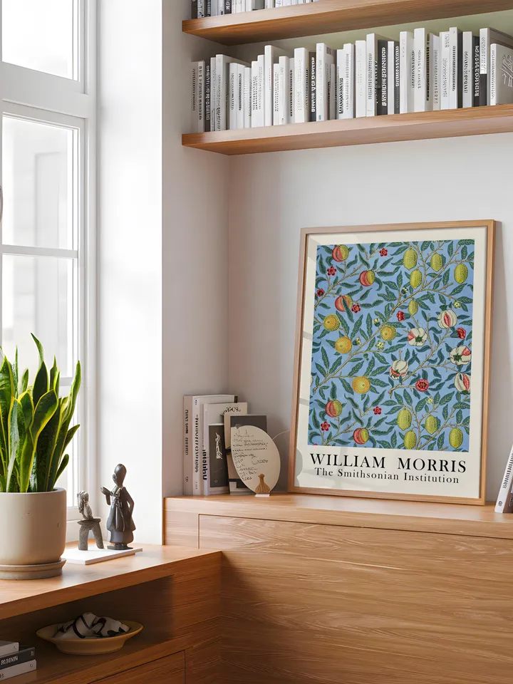 William Morris Wall Art, Vintage Botanical Print, Floral Poster Arts Decor, Digital Download, William Morris Print Digital Download 002
