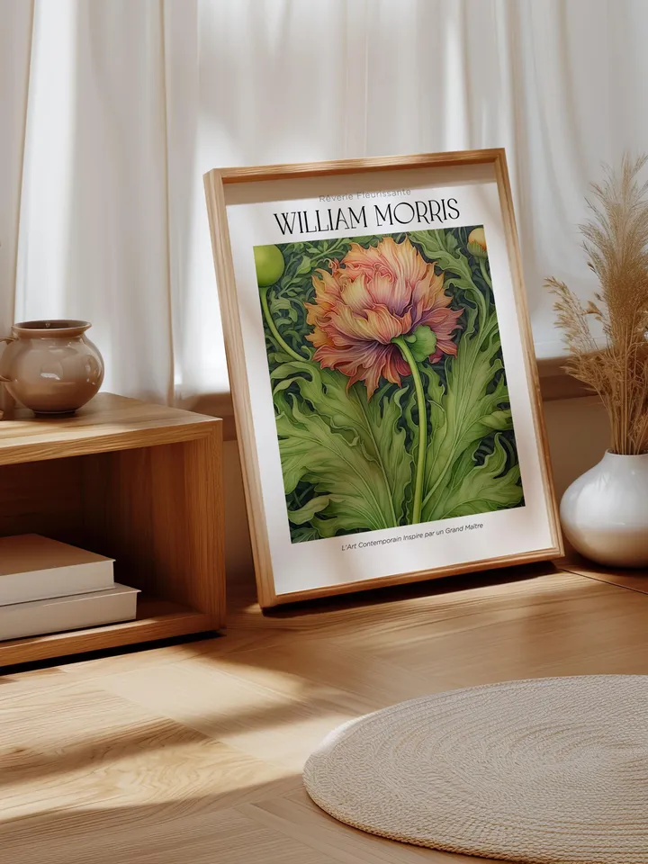 William Morris Wall Art, Vintage Botanical Print, Floral Poster Arts Decor, Digital Download, William Morris Print Digital Download AA6