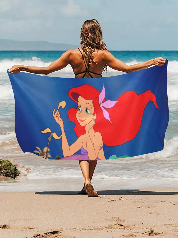 Little Mermaid Beach Towel