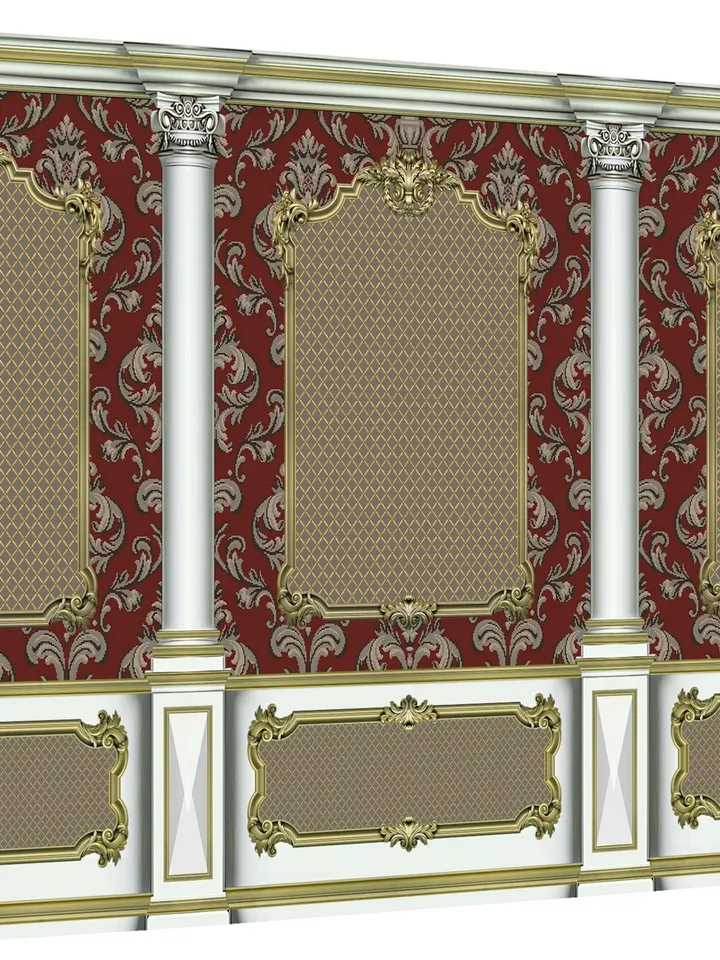 Wallpapers- Set 17-v9 | Printables for Dollhouses and Unique Miniature Projects | Digital Downloads | in Scale 1/12th