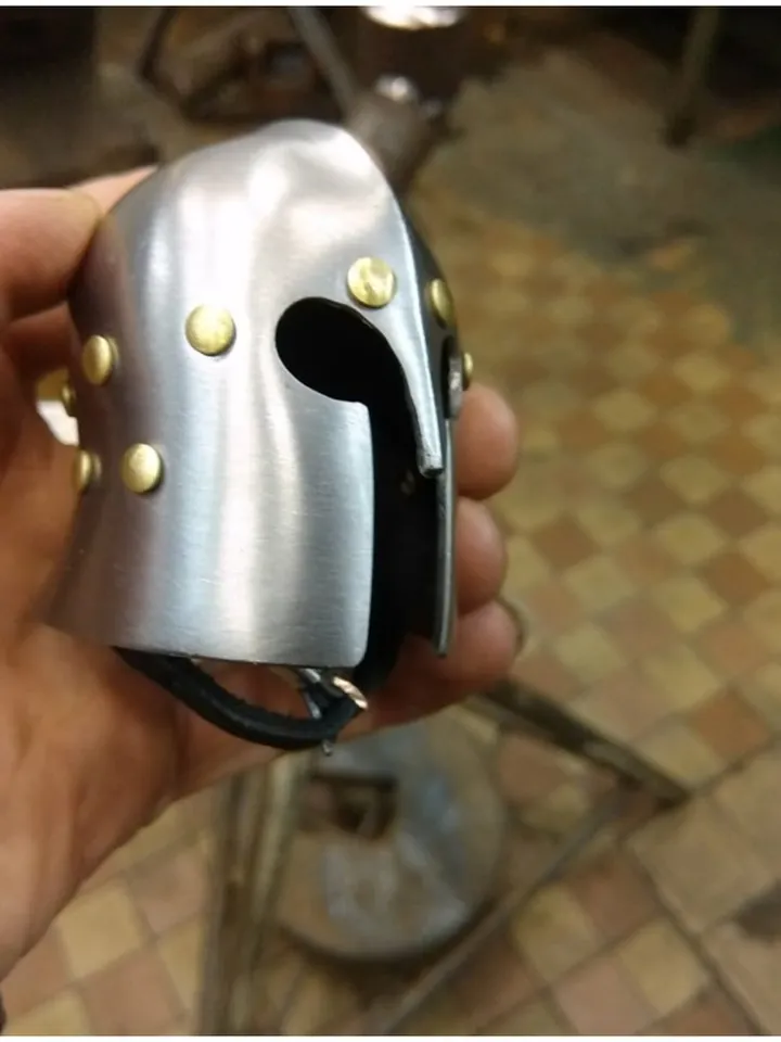 Steel helmet mini - Barbut helmet - made of steel - gift for him - gift idea for
