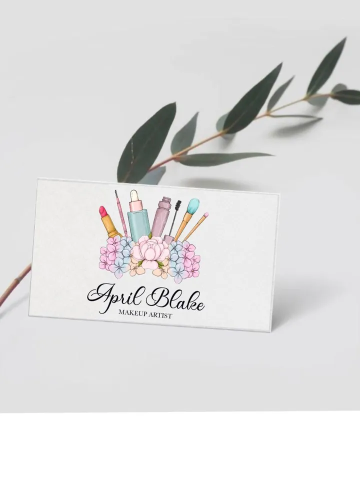 Beauty Salon Premade Logo Design, Beauty Logo, Girl Character Logo, Makeup Mua Artist Logo, Cartoon Logo, Make up Logo, Cosmetic Brush Logo