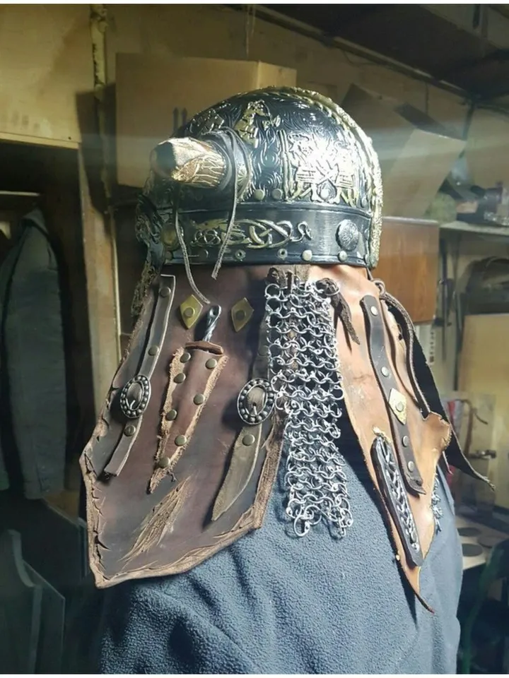 Skyrim - skyrim helmet - dragonborn's helmet - viking helmet - cosplay helmet -