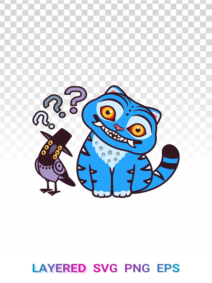 Demon Hunters Tiger Sussie PNG, KPOP Webtoon SVG Clipart