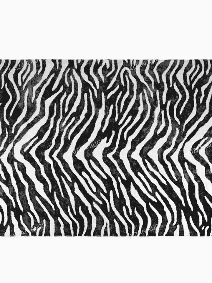 Zebra Pattern 100% Silk Handmade Rug Carpet for Home, Bedroom, Living Room, Kids Room  in any size 10x14,10x12,9x12,8x10 Quick up guys!!!!