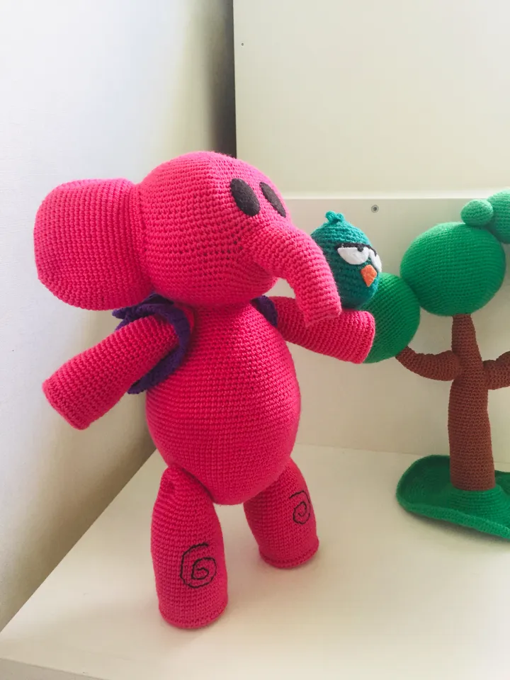 Crochet Pattern Elephant Ellie
